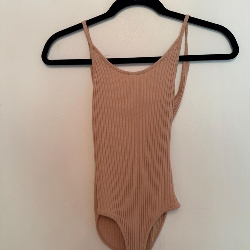 Out-from-under Women's Tan and Pink Bodysuit